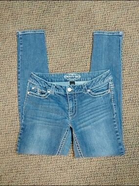 Paisley Sky Women’s Blue Denim Skinny Jeans